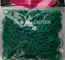 Cargar imagen en el visor de la galería, loom rubber bands bracelet for kids or hair rainbow rubber loom bands make woven bracelet DIY toys Christmas 2019 Gift