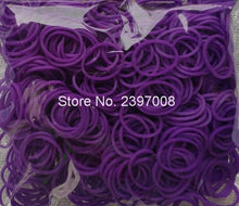 Cargar imagen en el visor de la galería, loom rubber bands bracelet for kids or hair rainbow rubber loom bands make woven bracelet DIY toys Christmas 2019 Gift