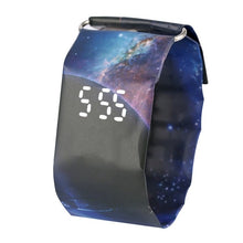 Cargar imagen en el visor de la galería, Colored Squares Pattern Paper Watch Durable DuPont Paper Strap Watches Women Gift Digital Time Display Wristwatch Girlfriend
