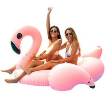 Cargar imagen en el visor de la galería, Flamingueo Mat pool Flamingo Float giant flamingo inflatable Float is for pool adult Mat pool