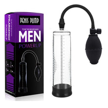 Cargar imagen en el visor de la galería, Effective Penis Pump Enlargement Vacuum Dick Extender Men Sex Toy Increase Length Enlarger Male Train Erotic Adult Sexy Product