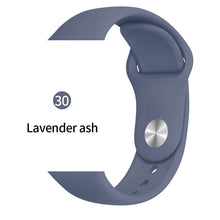 Cargar imagen en el visor de la galería, Soft Sports Watch Silicone band Watch for Apple 4 3 2 1 38 MM 42 MM Breathable Bracelet for Iwatch Series 5 40mm 44mm strap