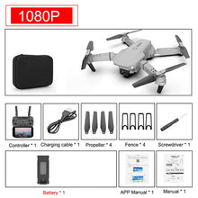 Cargar imagen en el visor de la galería, SHAREFUNBAY E88 pro drone 4k HD dual camera visual positioning 1080P WiFi fpv drone height preservation rc quadcopter