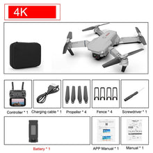 Cargar imagen en el visor de la galería, SHAREFUNBAY E88 pro drone 4k HD dual camera visual positioning 1080P WiFi fpv drone height preservation rc quadcopter