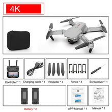 Cargar imagen en el visor de la galería, SHAREFUNBAY E88 pro drone 4k HD dual camera visual positioning 1080P WiFi fpv drone height preservation rc quadcopter