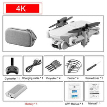 Cargar imagen en el visor de la galería, SHAREFUNBAY drone 4k HD wide angle camera wifi fpv drone height keeping drone with camera mini drone video live rc quadcopter