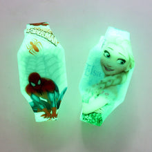 Cargar imagen en el visor de la galería, NEW Luminous Princess Elsa Children Watches Kids Spiderman Avengers Cartoon Pattern LED Girls Watch Reloj Infantil Wristwatches