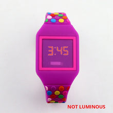 Cargar imagen en el visor de la galería, NEW Luminous Princess Elsa Children Watches Kids Spiderman Avengers Cartoon Pattern LED Girls Watch Reloj Infantil Wristwatches