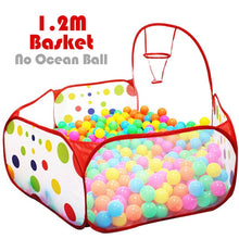 Cargar imagen en el visor de la galería, Ocean Ball Pit Baby Playpen Children Toy Tent Ball Pool with Basket Outdoor Toys for Children Ballenbak
