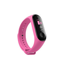 Cargar imagen en el visor de la galería, Men Smart Sports watch blood pressure heart rate monitor message reminder bluetooth waterproof men and women bracelet kids wrist