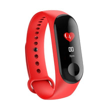 Cargar imagen en el visor de la galería, Men Smart Sports watch blood pressure heart rate monitor message reminder bluetooth waterproof men and women bracelet kids wrist