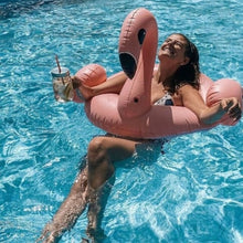 Cargar imagen en el visor de la galería, Flamingueo Mat pool Flamingo Float giant flamingo inflatable Float is for pool adult Mat pool