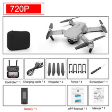 Cargar imagen en el visor de la galería, SHAREFUNBAY E88 pro drone 4k HD dual camera visual positioning 1080P WiFi fpv drone height preservation rc quadcopter