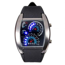Cargar imagen en el visor de la galería, Luxury Brand Men Fashine LED Outdoor Silicone Band Date Display Analog Digital Sports Electronic Wrist Watch Man Quartz Clock