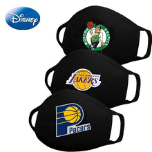 Cargar imagen en el visor de la galería, NBA Basketball Team Adult Population Cover Lakers Warriors Boys Style Cotton Washable Foreign Trade Printing Mondkapjes Wasbaar