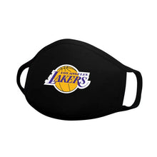 Cargar imagen en el visor de la galería, NBA Basketball Team Adult Population Cover Lakers Warriors Boys Style Cotton Washable Foreign Trade Printing Mondkapjes Wasbaar