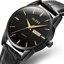 Cargar imagen en el visor de la galería, OLEVS Men Women Fashion Round Dial Waterproof Analog Display Quartz Watch Gift