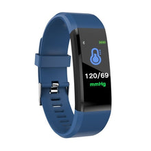 Cargar imagen en el visor de la galería, Smart Watch Bluetooth Heart Rate Blood Pressure Fitness Tracker Smart Bracelet ID115Plus Men Women Relogio For Ios Android