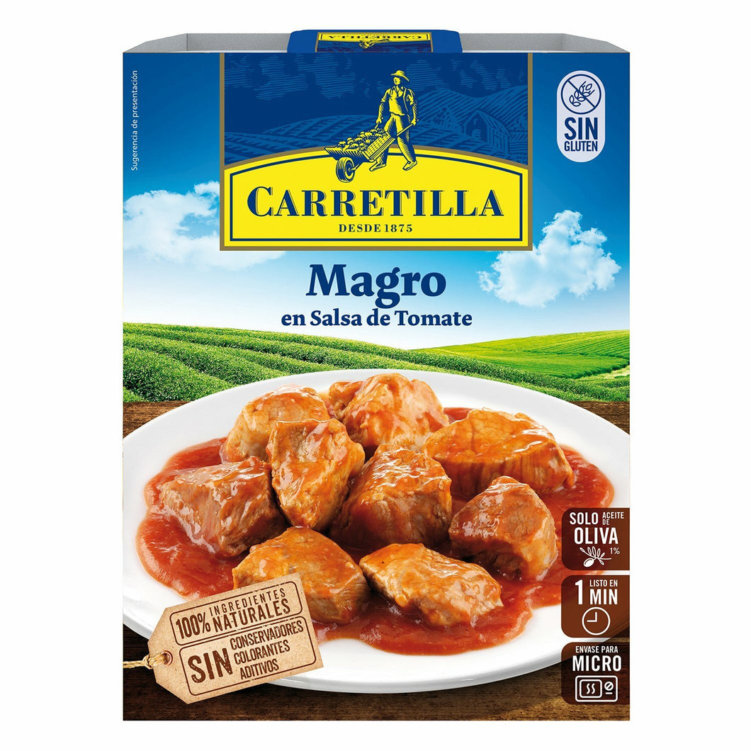 CARRETILLA MAGRO EN SALSA TOMATE 300 GR 5 UNIDADES