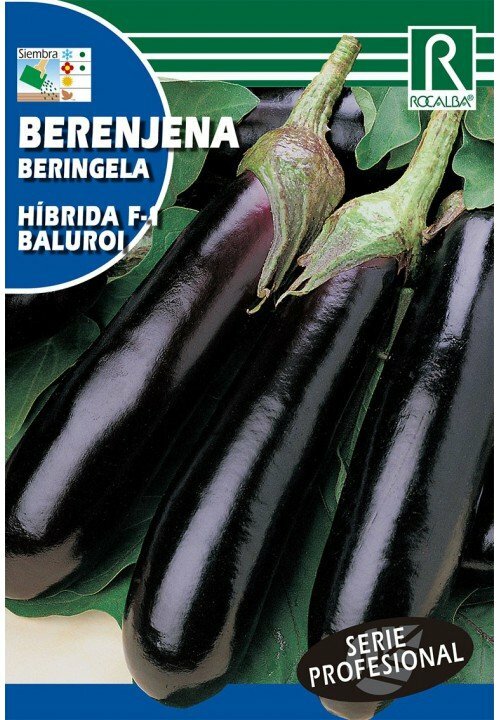 HORTALIZAS PROFESIONAL BERENJENA HIBRIDA F-1 BALUROI