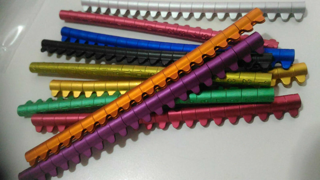 ANILLAS DE ALUMINIO ABIERTAS 4 MM PARA EXOTICOS