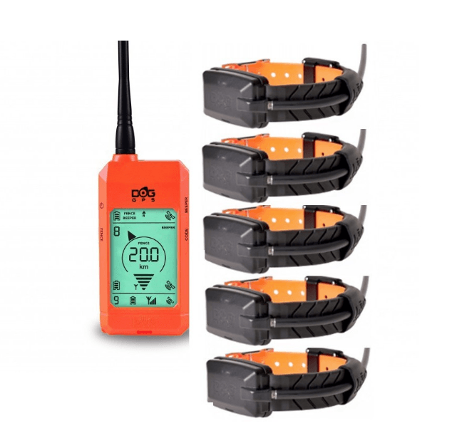 Localizador GPS Dogtrace X20 + 5 COLLARES