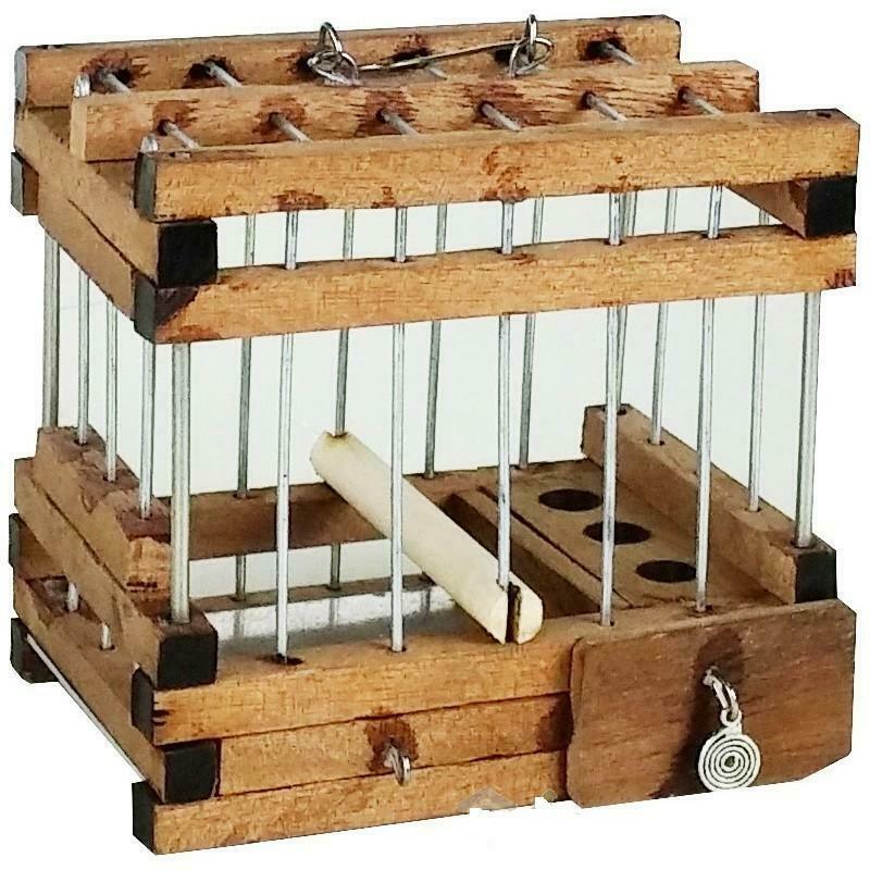 JAULA MINIATURA DECORACIÓN