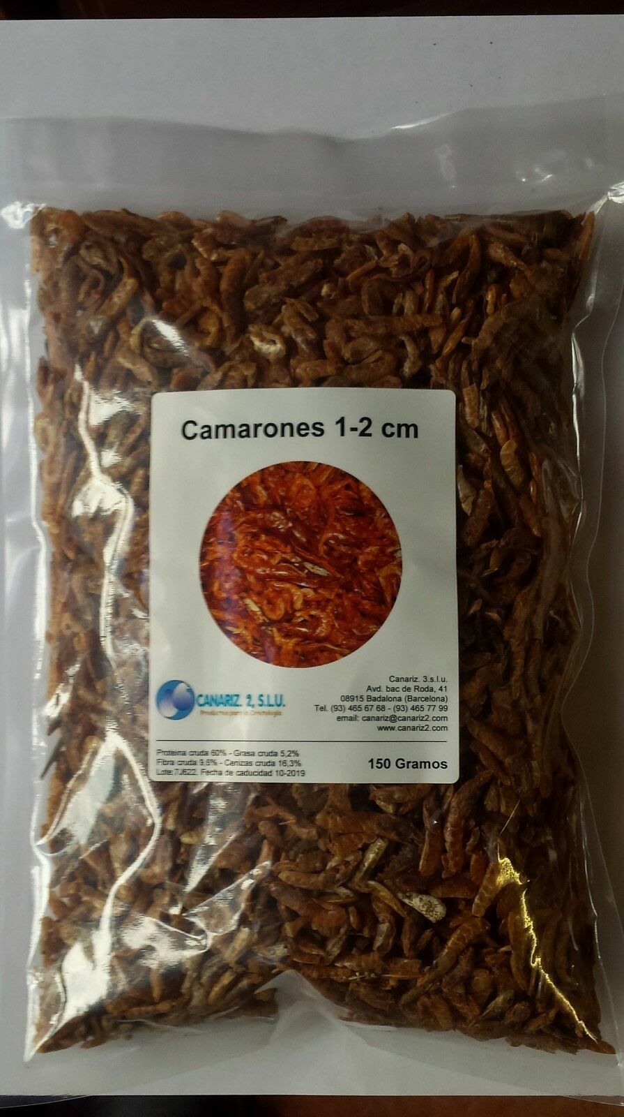Camarones 1-2 cm