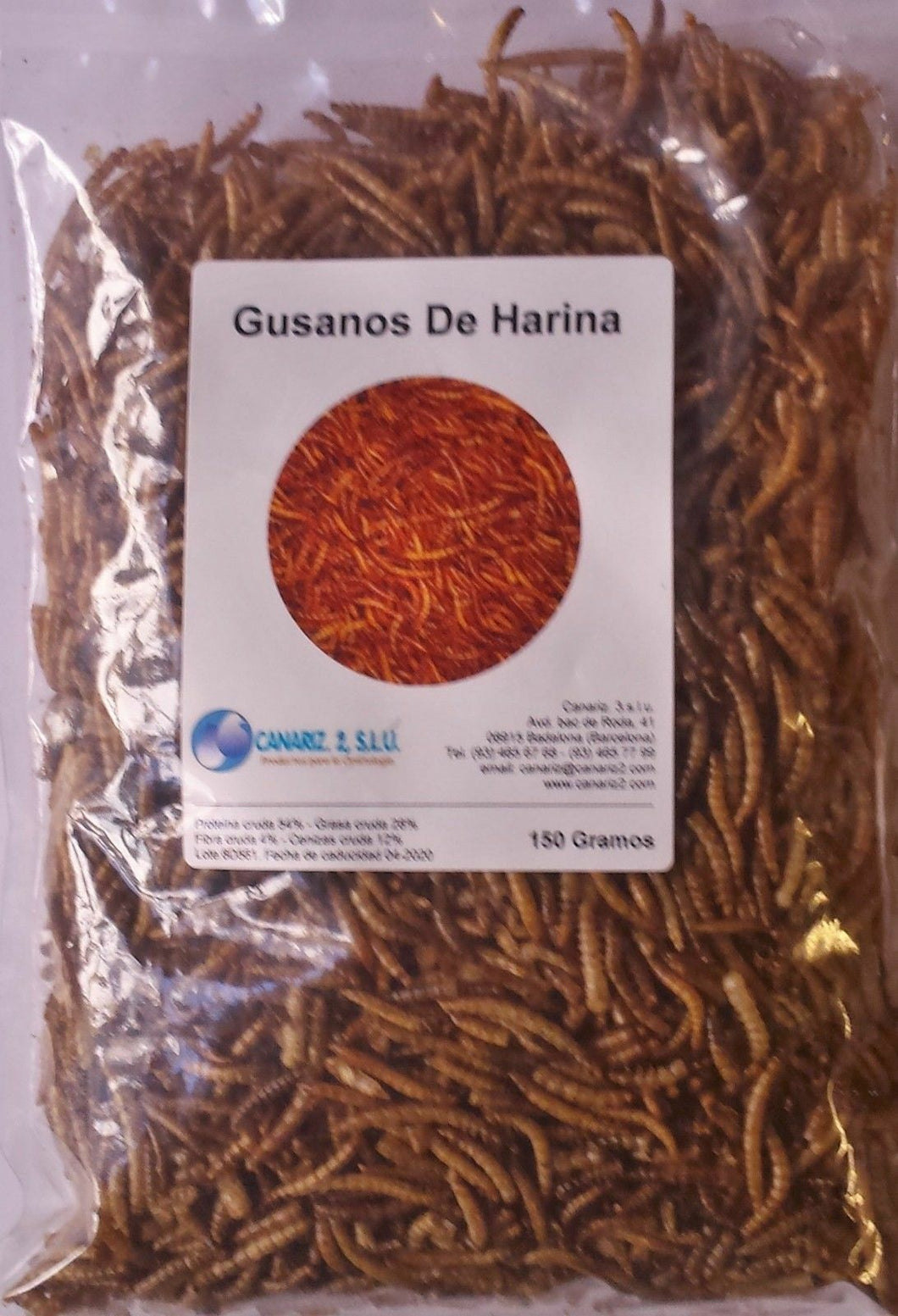 Gusanos de Harina 150 gr