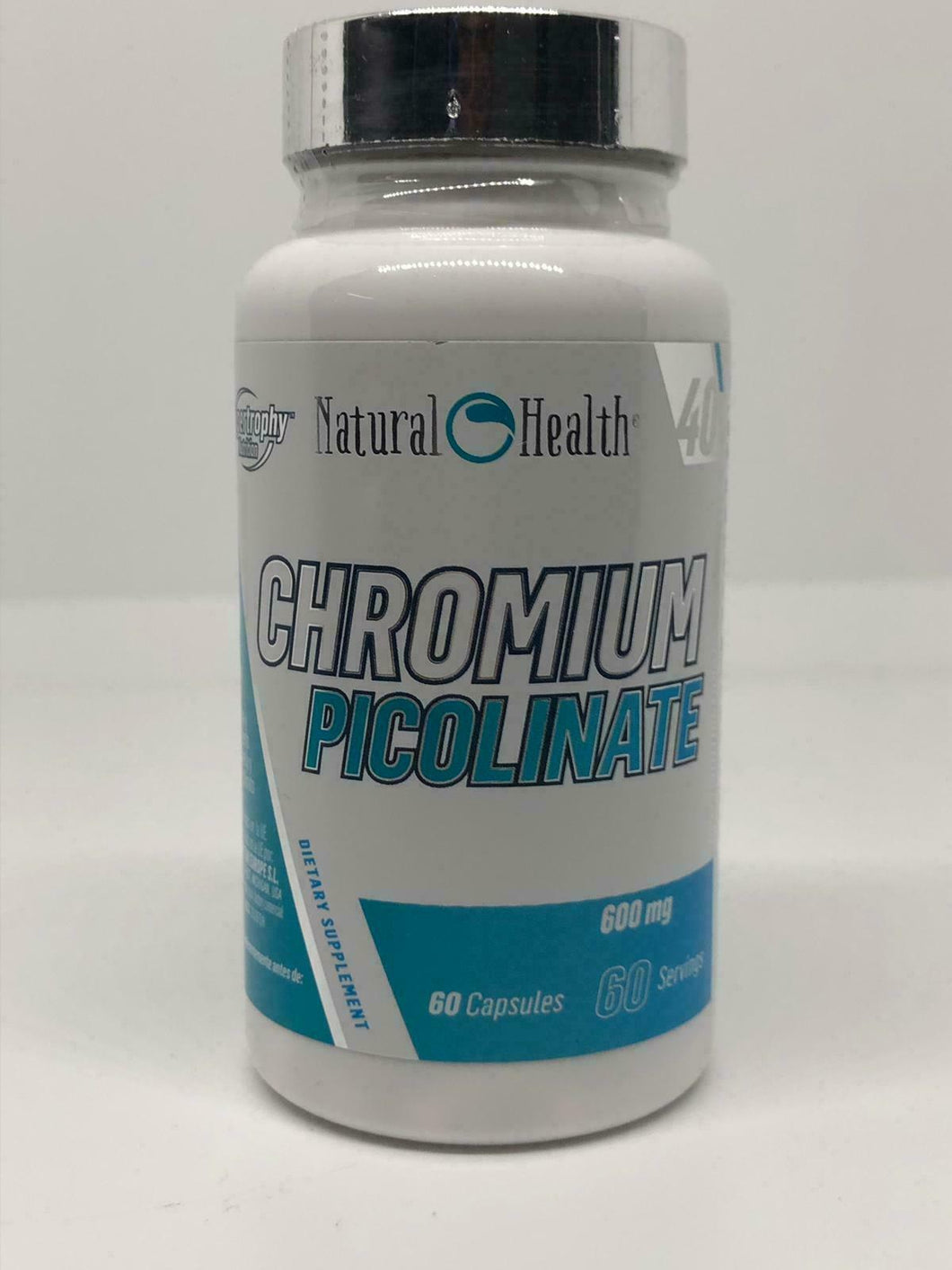 Hypertrophy Natural Health Chromium Picolinate 60cáps