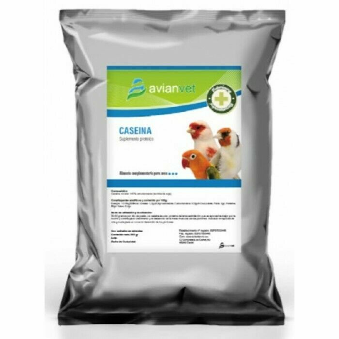 La Caseína Avianvet es un complemento alimenticio de proteínas de lenta