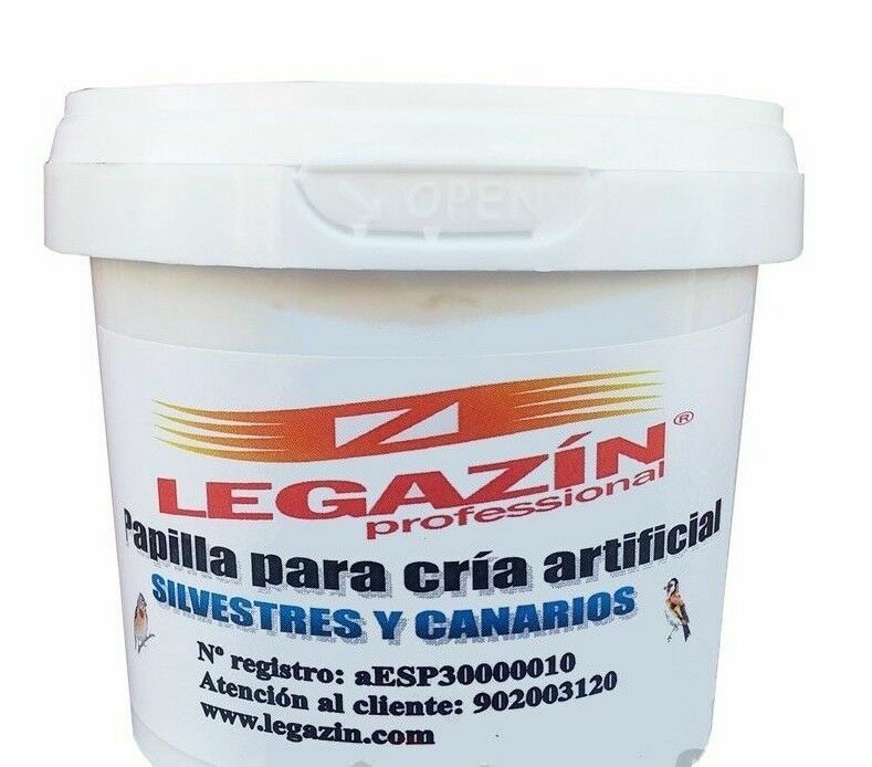 LEGAZIN PAPILLA PARA CRIA DE JILGUEROS Y CANARIOS
