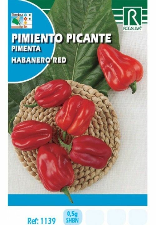 HORTALIZAS PIMIENTO PICANTE HABANERO RED