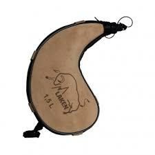 Bota de vino piel Laken 1,5L curva