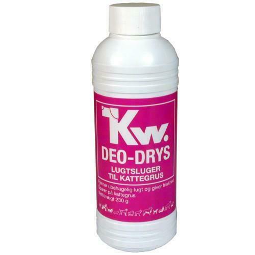 Desodorante Kw para la arena de los gatos