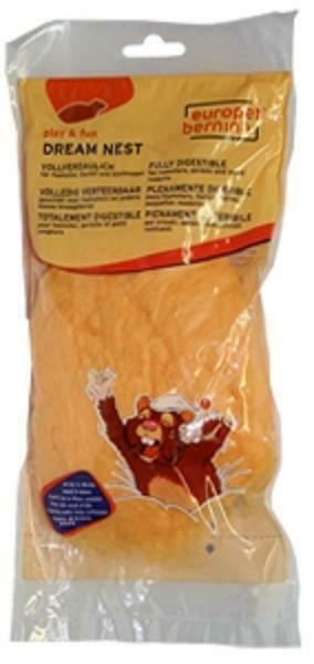 FIBRA COLOR CAMA HAMSTER 25 GR.