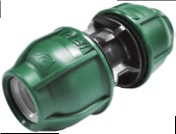 Enlace RECTO MANGUITO 40 - 40 Ø (mm)(PARA TUBERÍA PE PUSH'N FIT)