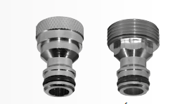 Adaptador GRIFO LATÓN NIQUEL 1/2