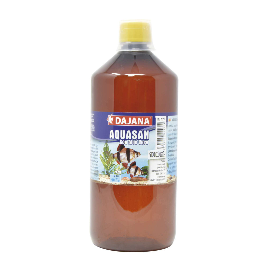 Anticloro y cloramina con aloe vera: AQUASAN de DAJANA