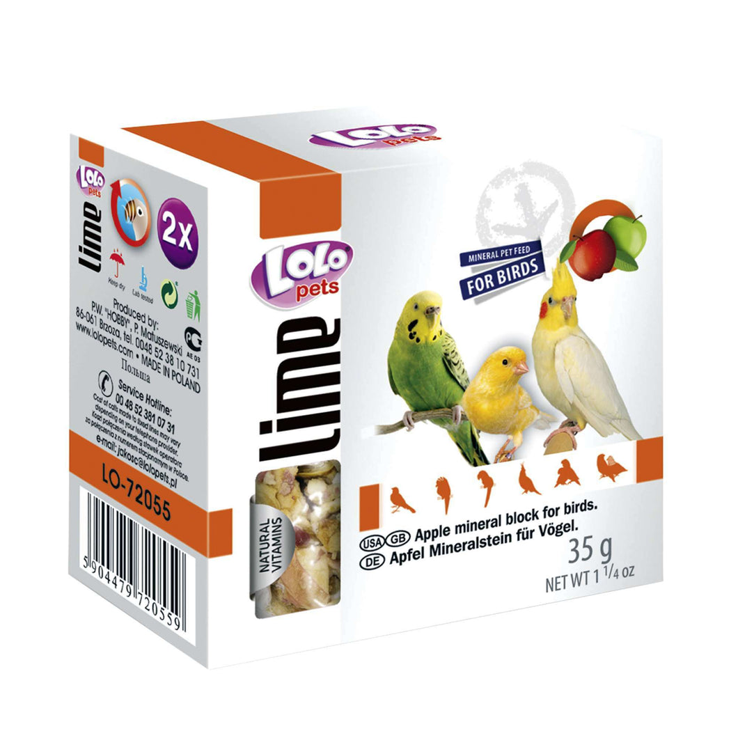 Bloque mineral de manzana 