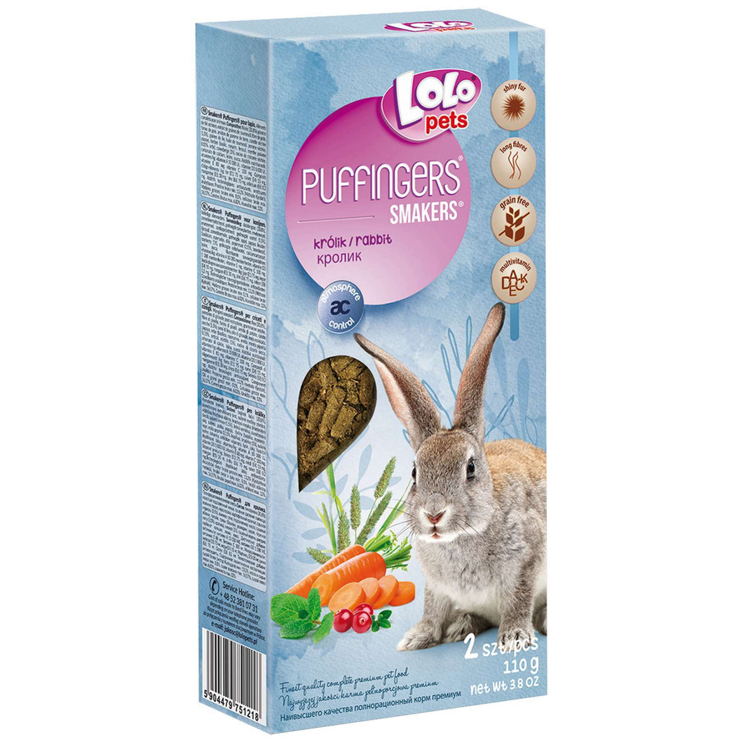 Barritas puffinger (pienso) para conejos 