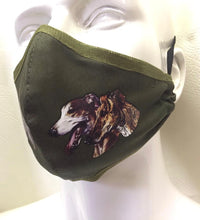 Cargar imagen en el visor de la galería, Mascarilla con GALGOS
