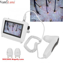 Cargar imagen en el visor de la galería, Skin Analyzer Electric Portable Facial Skin Detector Dermoscopy Tester Hair Analyser Skin Scope Diagnosis Beauty Skin Care Tool

