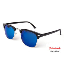 Cargar imagen en el visor de la galería, RBRARE Semi-Rimless Brand Designer Sunglasses Women/Men Polarized UV400 Classic Oculos De Sol Gafas Retro Eyeglasses
