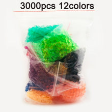 Cargar imagen en el visor de la galería, DOLLRYGA 6000pcs 24color Beads Puzzle Crystal Color Aqua DIY Beads Water Spray Set Ball Games 3D Handmade Magic Toy for Children
