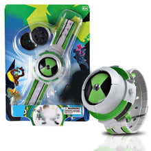 Cargar imagen en el visor de la galería, Hot Toy BEN Children Watch Omnitrix Toys For Kid Projector Watches Projector Child Christmas Birthday Gifts bening 10
