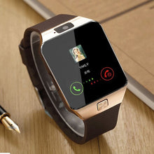 Cargar imagen en el visor de la galería, DZ09 Smart Watch Clock With Sim Card Slot Push Message Bluetooth Connectivity Android Phone Better Than  Smartwatch Men Watch
