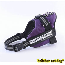 Cargar imagen en el visor de la galería, Brand Reflective Pet Dog Harness With Handle Training For Big Large Dogs Adjustable Outdoor Animal Harness arnes perro 8808 02
