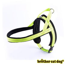 Cargar imagen en el visor de la galería, Brand Reflective Pet Dog Harness With Handle Training For Big Large Dogs Adjustable Outdoor Animal Harness arnes perro 8808 02
