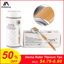 Cargar imagen en el visor de la galería, Derma Roller Titanium Tips 0.3mm 0.25mm 0.2mm Titanium Mesoroller for Body Face Treatment Micro Needle Mezoroller Dermaroller
